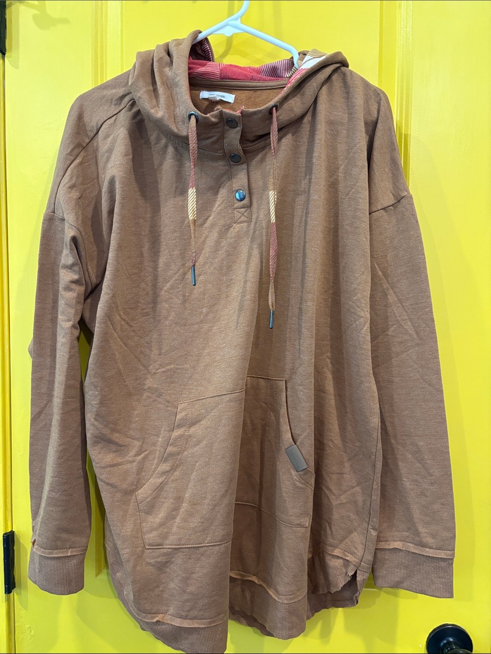 Maurices Hooded Long-Sleeve Shirt - Brown